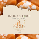 Intimate Earth Flavoured Lube - Salted Caramel 3ml Foil